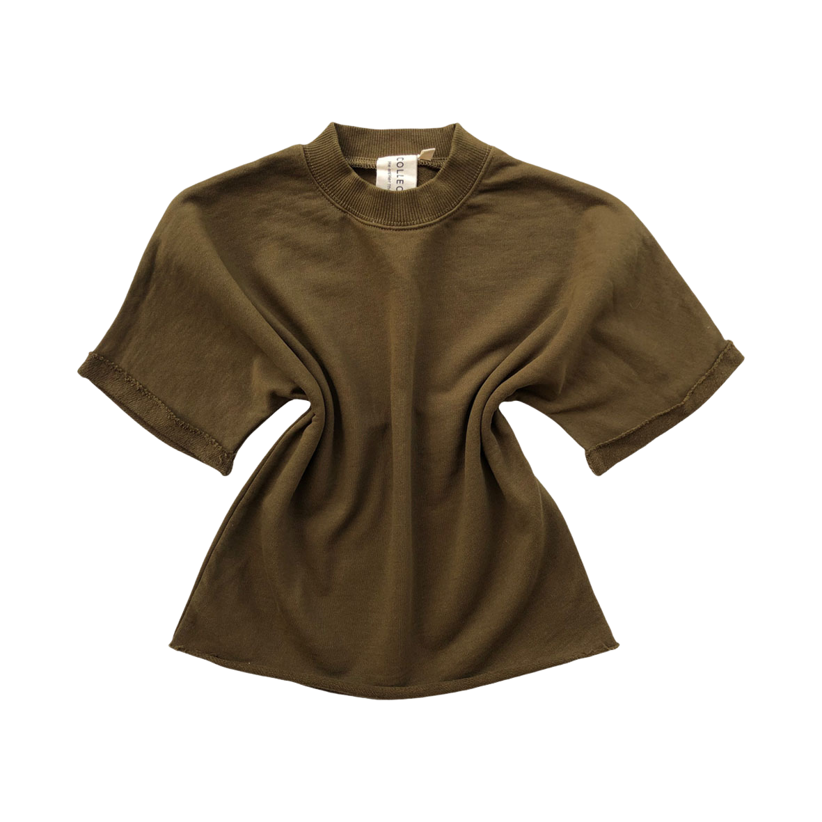 Oversized mid sleeve jumper