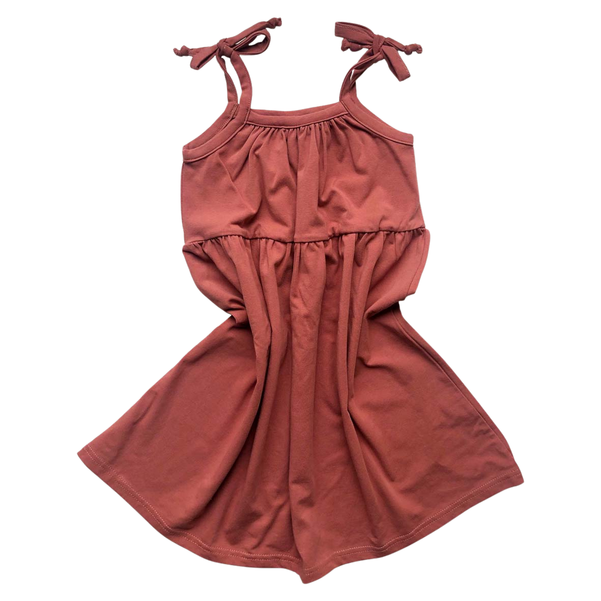 Shoulder tie dress