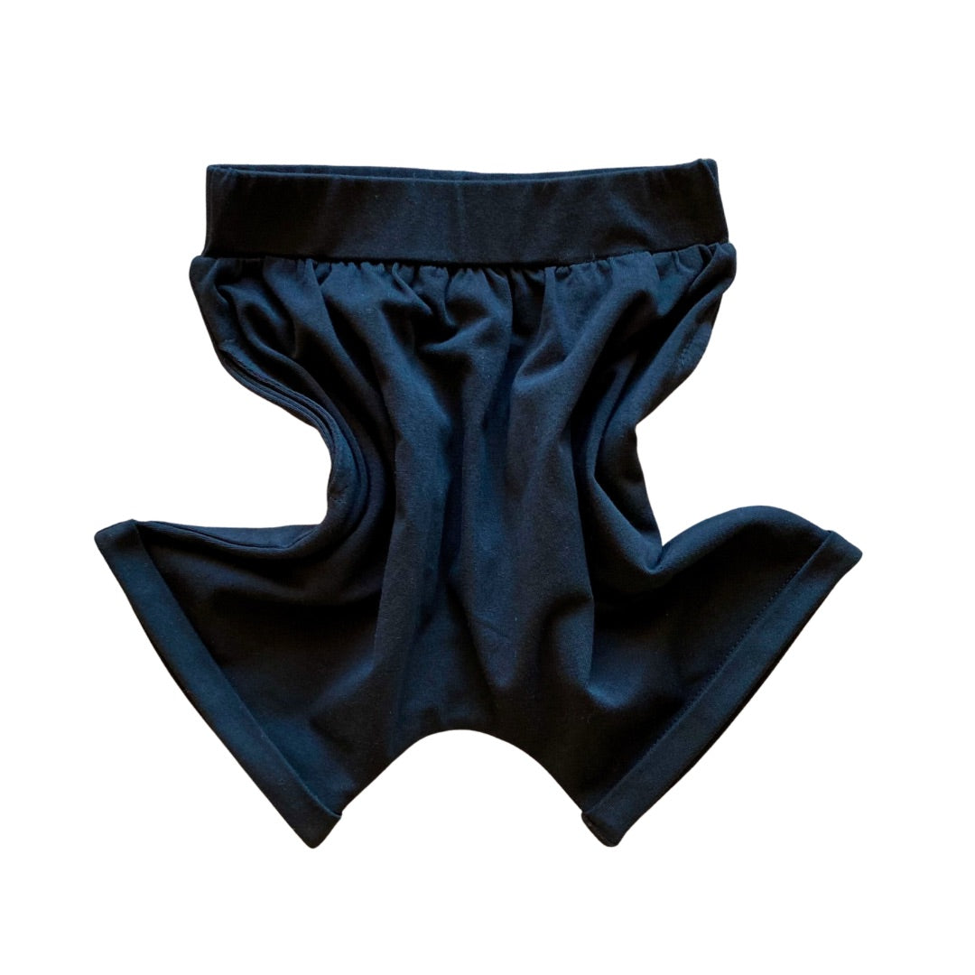 Black play shorts