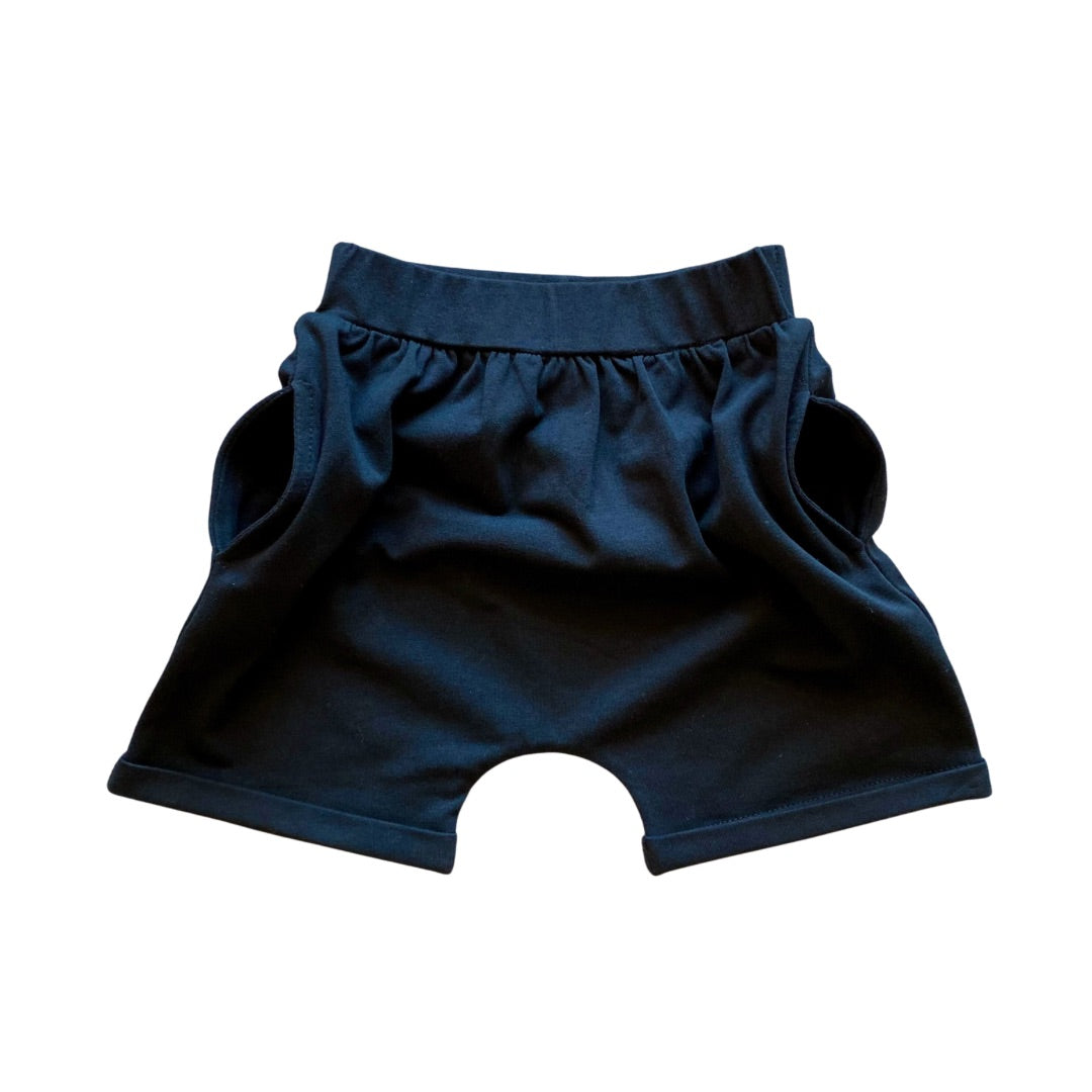 Black play shorts