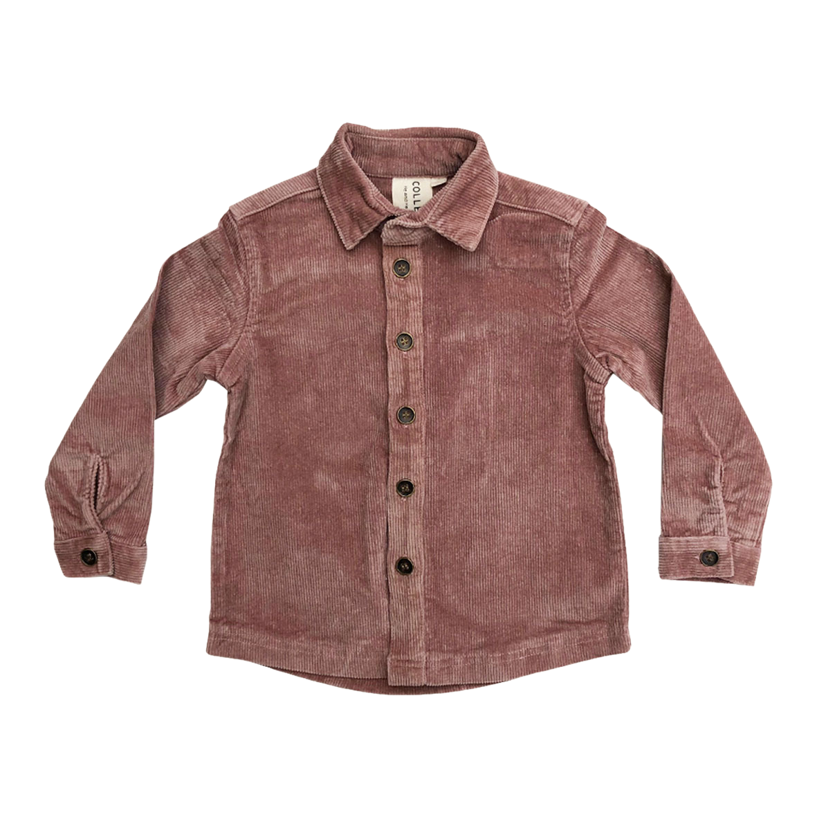 Cord shirt jacket