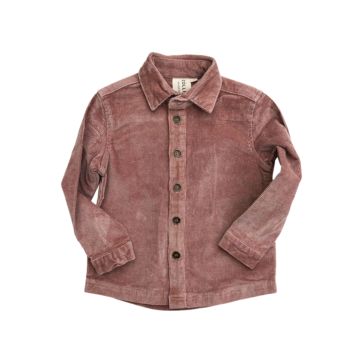 Cord shirt jacket