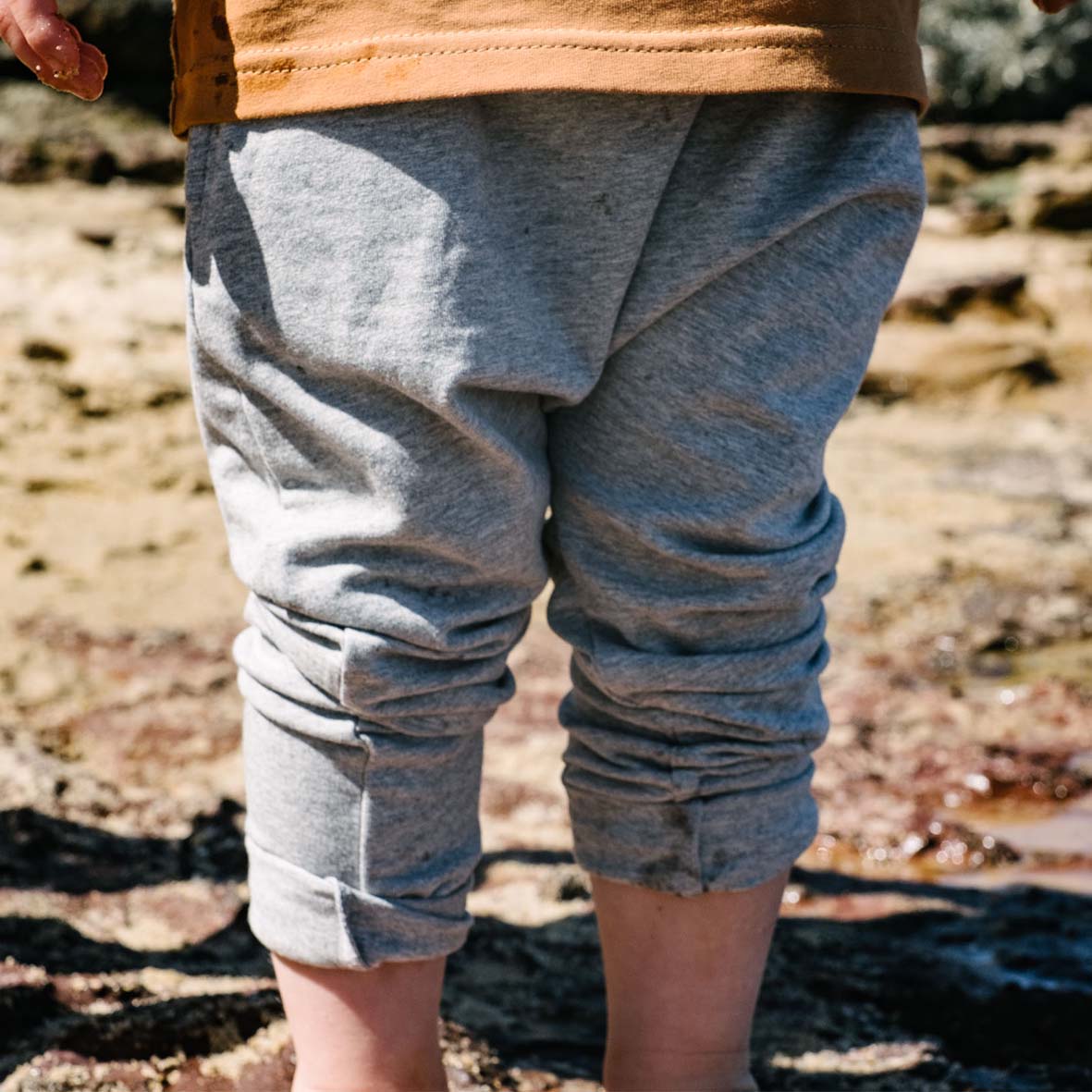Drop crotch pants