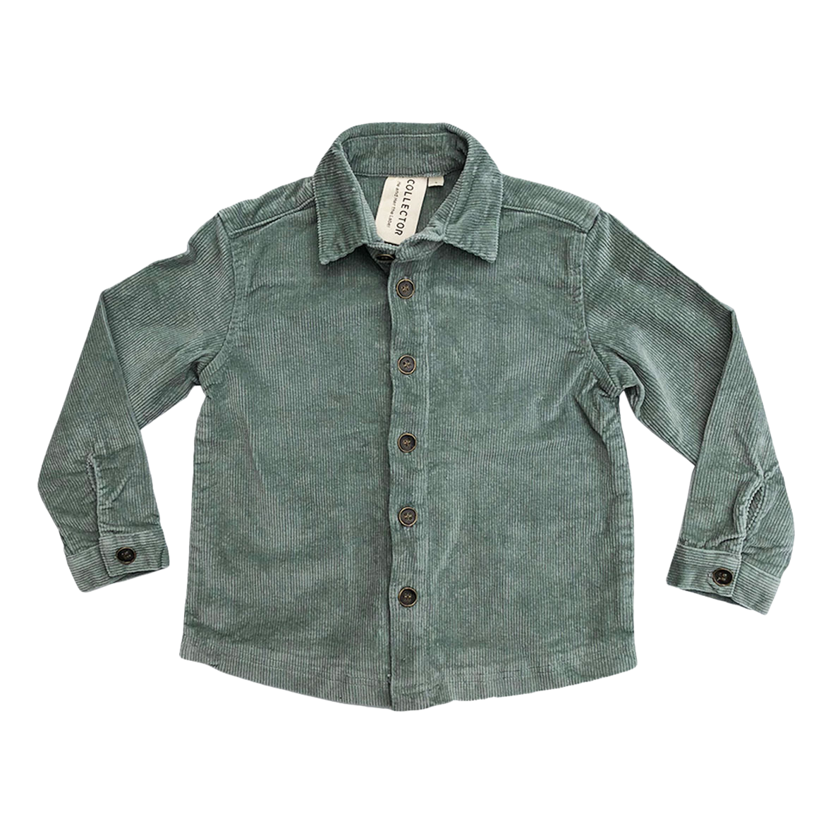 Cord shirt jacket
