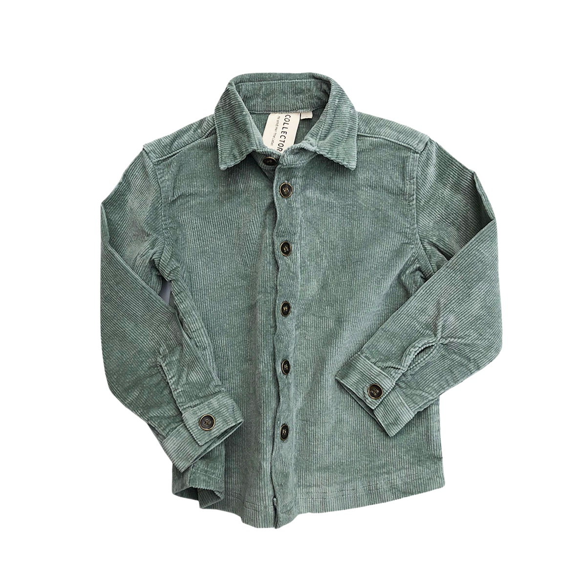 Cord shirt jacket