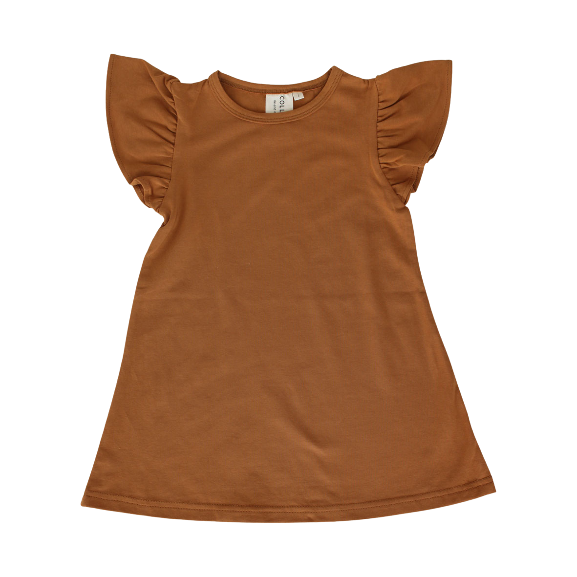 Flutter sleeve dress