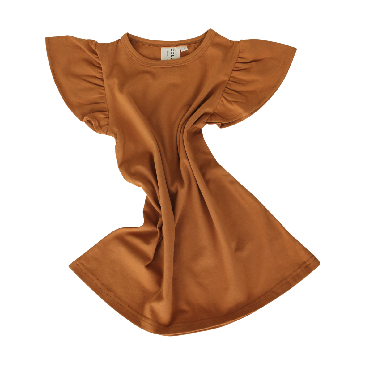 Flutter sleeve dress